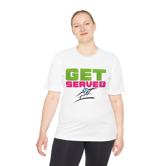 Get Served Volleyball Unisex Performance Tee
